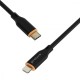 Кабель Proove Jelly Silicone Type-C to Lightning 27W (1m) black