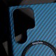 Чохол WAVE Carbon Case with Magnetic Ring Samsung Galaxy S23 Plus blue