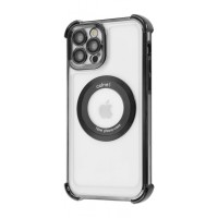 Чохол Glossy Case with Magnetic Ring iPhone 12 Pro black