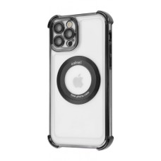 Чохол Glossy Case with Magnetic Ring iPhone 12 Pro black
