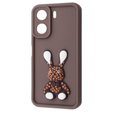 Чохол Pretty Things Case Xiaomi Redmi 13C 4G/Poco C65 brown/rabbit