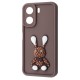 Чохол Pretty Things Case Xiaomi Redmi 13C 4G/Poco C65 brown/rabbit