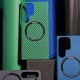 Чохол WAVE Carbon Case with Magnetic Ring Samsung Galaxy S23 Plus blue