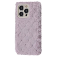 Чохол Fluffy Love Case iPhone 13 Pro Max purple