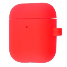 Чохол Silicone Case Slim with Carbine for AirPods 2 red