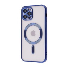Чохол Metal Matte Case with Magnetic Ring iPhone 12 Pro midnight blue