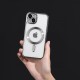 Чохол Metal Matte Case with Magnetic Ring iPhone 15 Pro white titanium
