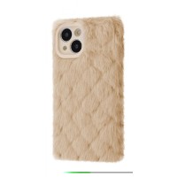 Чохол Fluffy Love Case iPhone 13 pink sand