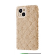 Чохол Fluffy Love Case iPhone 13 pink sand