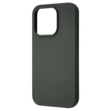 Чохол WAVE Full Silicone Cover iPhone 15 dark olive
