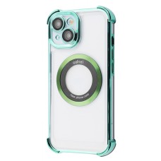 Чохол Glossy Case with Magnetic Ring iPhone 14 green