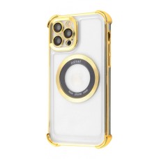 Чохол Glossy Case with Magnetic Ring iPhone 12 Pro gold