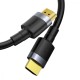 Кабель Baseus Cafule 4KHDMI Male To 4KHDMI Male (5m) black