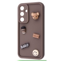 Чохол Pretty Things Case Samsung Galaxy A55 brown/bear