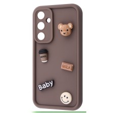 Чохол Pretty Things Case Samsung Galaxy A55 brown/bear