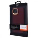 Чохол Kajsa Snake Pattern iPhone 13/14 burgundy