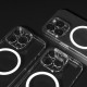 Чохол WAVE Premium Crystal Case with Magnetic Ring iPhone 13 Pro transparent