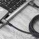 Кабель Proove ReGen Silicone Type-C to Type-C 60W (1m) black