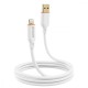 Кабель Proove Jelly Silicone Lightning 2.4A (1m) white