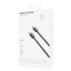 Кабель Proove Energy Stream Type-C to Type-C 60W (1m) white