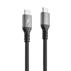 Кабель Proove ReGen Silicone Type-C to Type-C 60W (1m) black