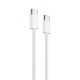 Кабель Proove Energy Stream Type-C to Type-C 60W (1m) white