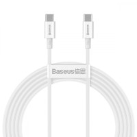 Кабель Baseus Superior Series Fast Charging Type-C to Type-C PD 100W (2m) white