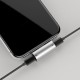 Перехідник AUX Baseus L46 Lightning to Lightning + Lightning black