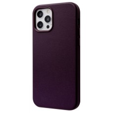 Чохол WAVE Premium Leather Edition Case with Magnetic Ring iPhone 13 Pro dark cherry