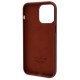 Чохол WAVE Premium Leather Edition Case with Magnetic Ring iPhone 14 Pro Max orange
