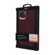 Чохол Kajsa Snake Pattern iPhone 14 Plus/15 Plus burgundy