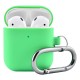 Чохол Silicone Case Slim with Carbine for AirPods 2 spicy orange