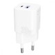 МЗП Proove Silicone Power Plus 20W (Type-C + USB) black
