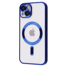 Чохол Metal Matte Case with Magnetic Ring iPhone 14 midnight blue