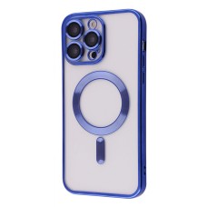 Чохол Metal Matte Case with Magnetic Ring iPhone 13 Pro midnight blue