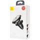 Автомобільний тримач Baseus Magnetic Air Vent Car Mount With Cable Clip black