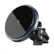 Автомобільний тримач з Бездротовим ЗП Proove Magic Circle Pro 15W black