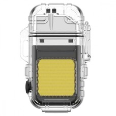 Акумуляторний LED ліхтарик ZC-209 з запальничкою black