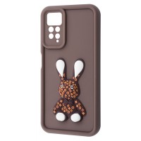 Чохол Pretty Things Case Xiaomi Redmi Note 11 Pro/Redmi Note 12 Pro 4G brown/rabbit
