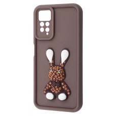 Чохол Pretty Things Case Xiaomi Redmi Note 11 Pro/Redmi Note 12 Pro 4G brown/rabbit