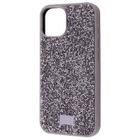 Чохол Bling World Rock Diamond (TPU) iPhone 14 gray titanium