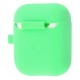 Чохол Silicone Case Slim with Carbine for AirPods 2 spicy orange