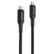 Кабель Proove Speed Line Type-C to Type С 240W USB 4.0 (1m) black