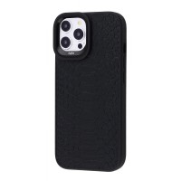 Чохол Kajsa Snake Pattern iPhone 15 Pro black