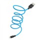 Кабель Hoco X21 Plus Silicone Micro USB (2m) black/red