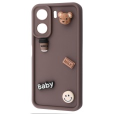 Чохол Pretty Things Case Xiaomi Redmi 13C 4G/Poco C65 brown/bear