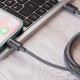 Кабель Proove Spectral Type-C to Lightning 27W (1m) gray