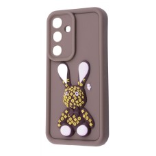 Чохол Pretty Things Case Samsung Galaxy A34 brown/rabbit