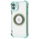 Чохол Glossy Case with Magnetic Ring iPhone 12 green