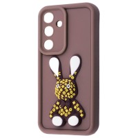 Чохол Pretty Things Case Samsung Galaxy S24 brown/rabbit